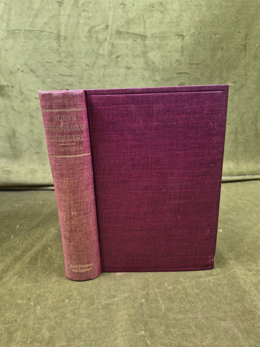 Frederik Winkel Horn / History of the Literature of the Scandinavian North 19010