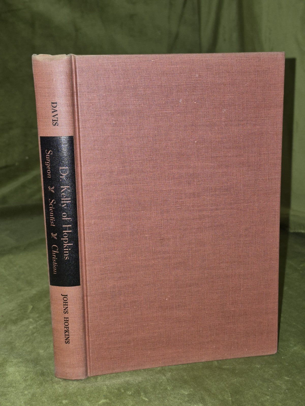 Dr Kelly Of Hopkins Surgeon Scientist Christian - Audrey W. Davis HB/DJ 1959 1st2