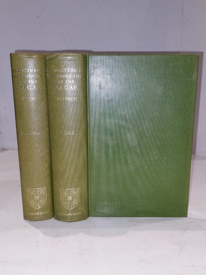 The Structure And Reproduction Of The Algae, Volume 1 & 2, Fritsch (1965) Books0