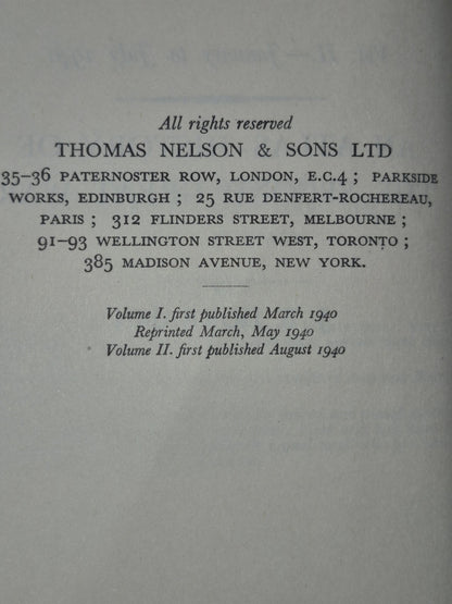An Atlas History of the Second Great War Horrabin Vols 1-7 Thomas Nelson and Son7