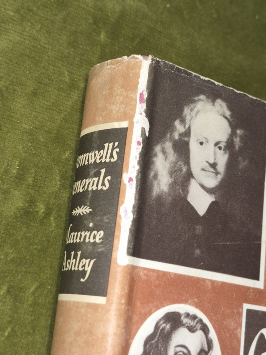 Maurice Ashley Cromwell's Generals (1954) Hardcover Dustjacket Jonathan Cape1