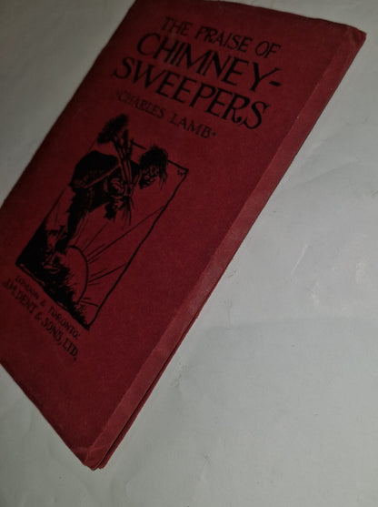 The praise of chimneysweepers. by Charles Lamb. 1st Edition, 1929. Illustrated.3