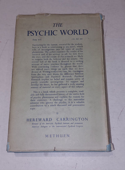 SCIENCE AND PSYCHICAL PHENOMENA By G. N. M Tyrrell  Hardcover 1938 1st Edition 2