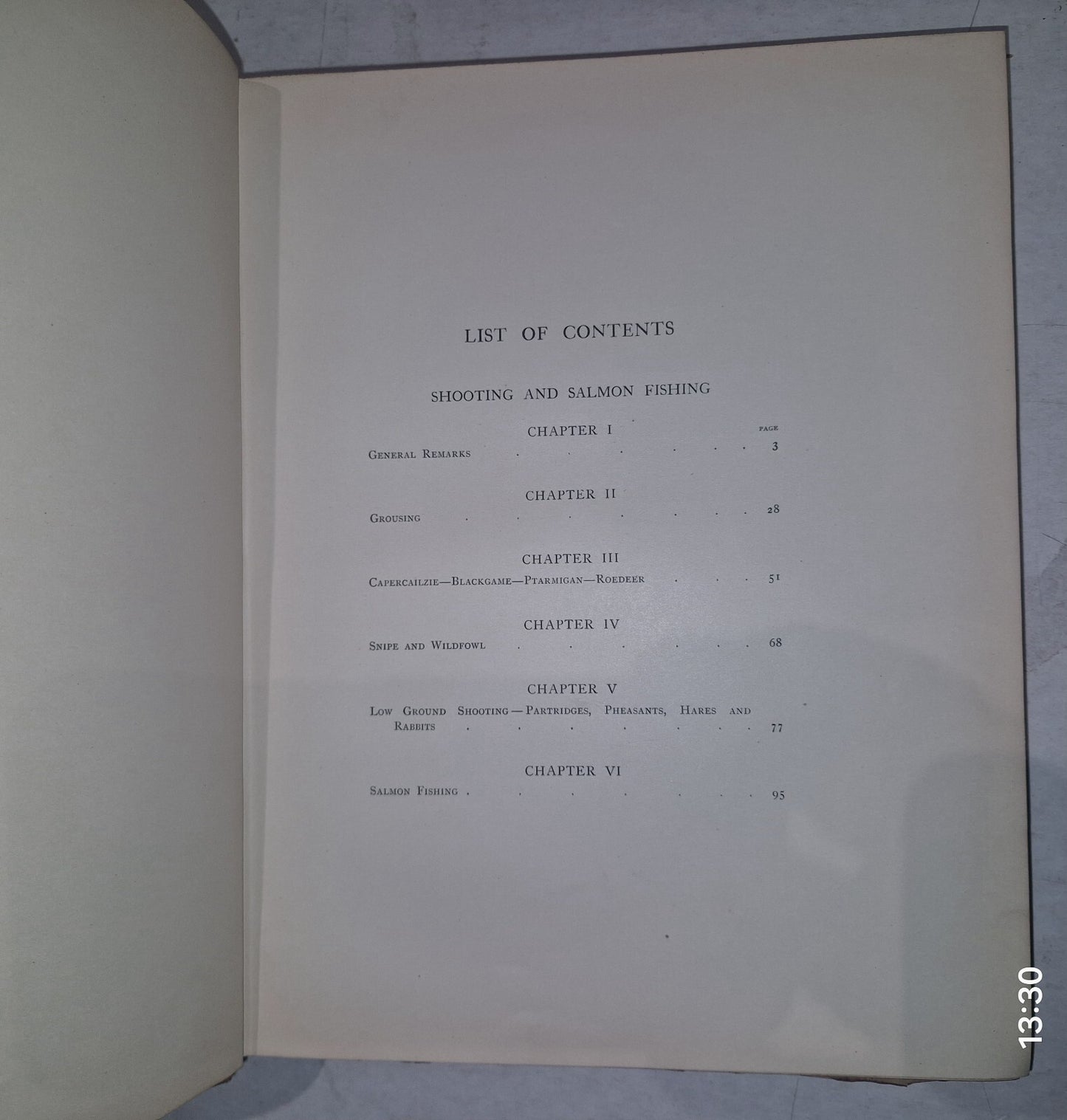 Shooting and Salmon Fishing and Highland Sport, A Grimble, Kegan Paul 19024