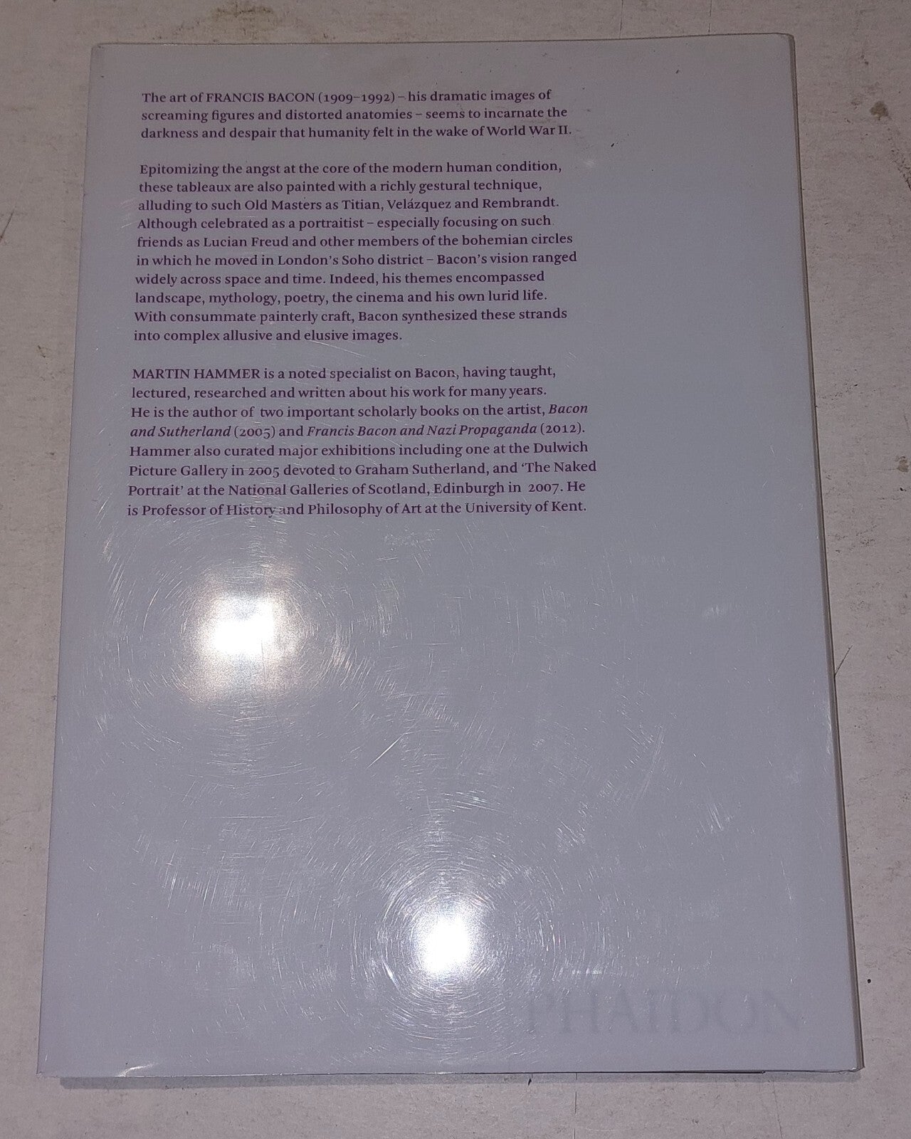 Francis Bacon: Phaidon Focus by Martin Hammer Hb Book1