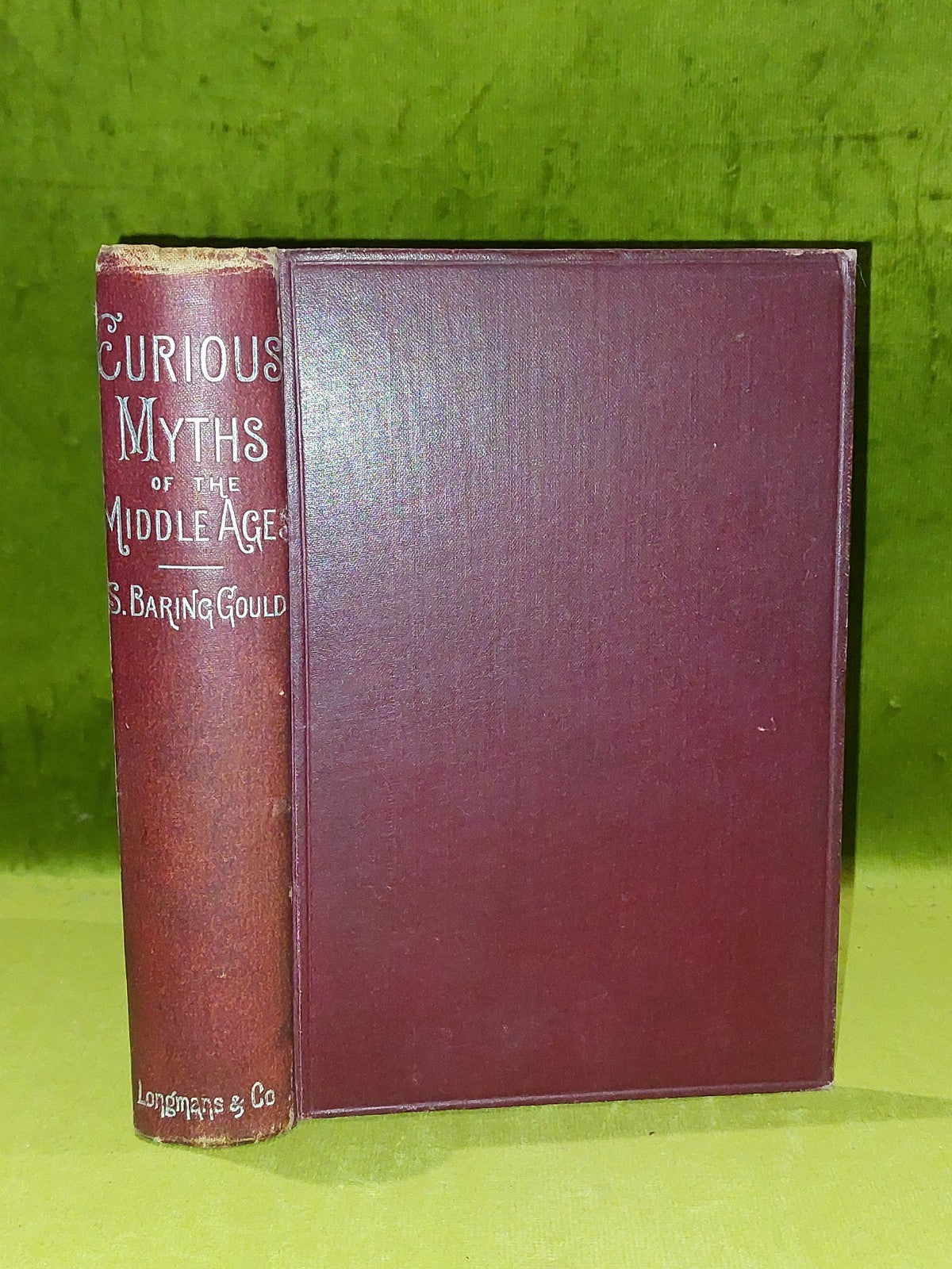 Curious Myths Of The Middle Ages By  S. Baring-Gould [Longmans] 1894 Hb0