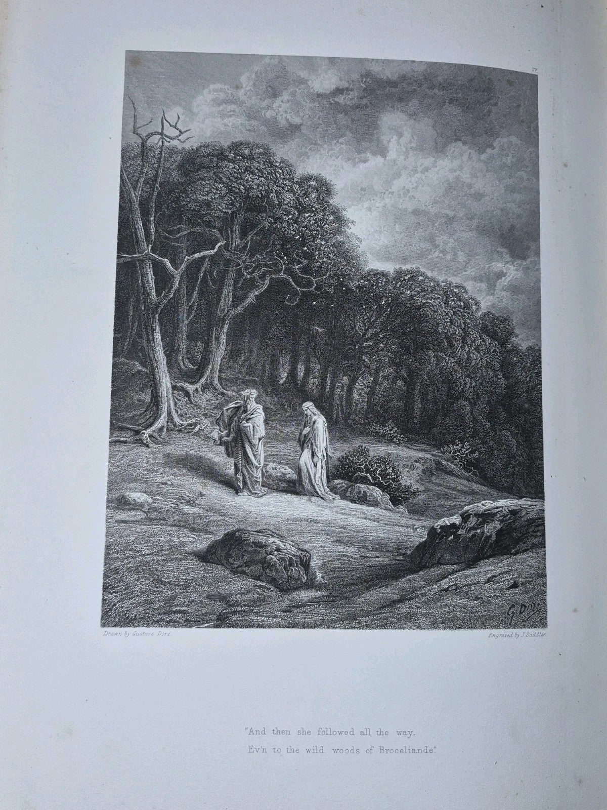 Idylls of The King Alfred Tennyson Gustave Doré Edward Moxon and Co 186817