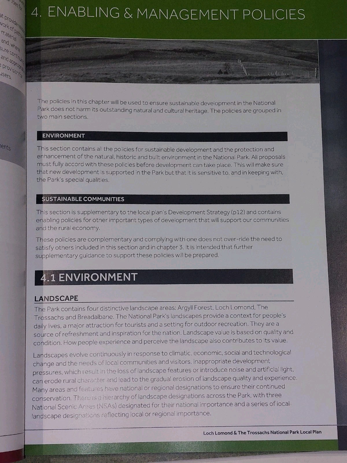 Loch Lomond And The Trossachs National Park Finalised Draft & Adopted Local Plan5