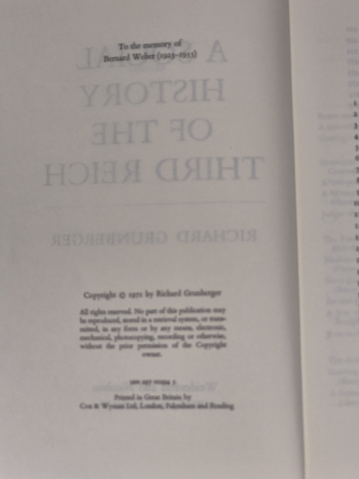 A Social History Of Nazi Germany by Richard Grunberger6