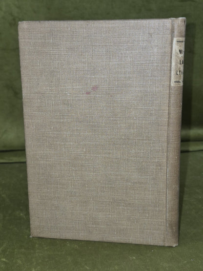 MORE LAW LYRICS  Poems by Robert Bird First Edition London 18981