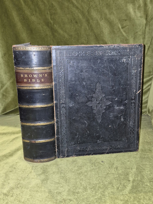 Brown's Self-Interpreting Family Bible with notes, Re-Edited by J L Porter0