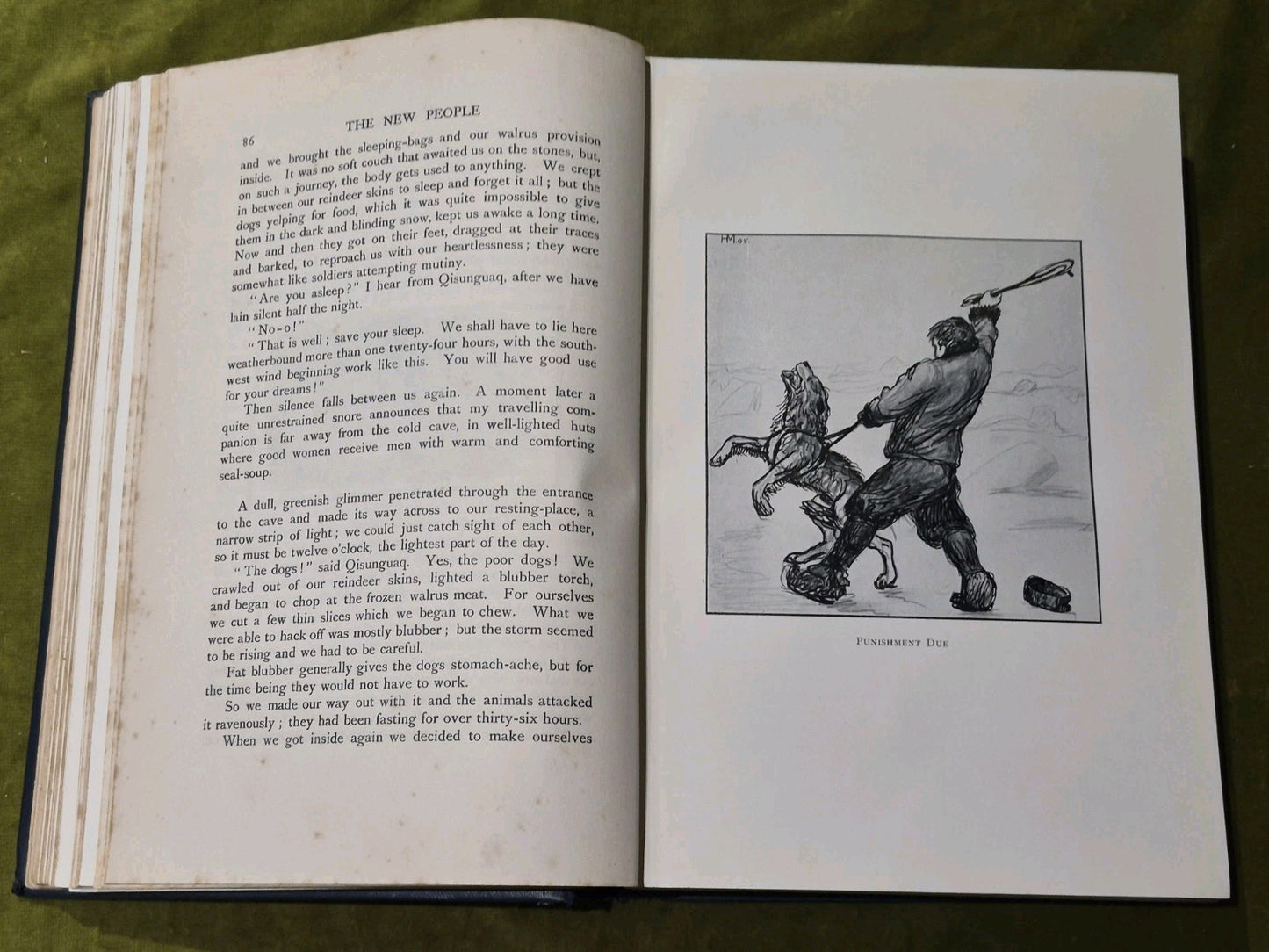 The People of the Polar North: A Record, Knud Rasmussen - 1908 Hardback5