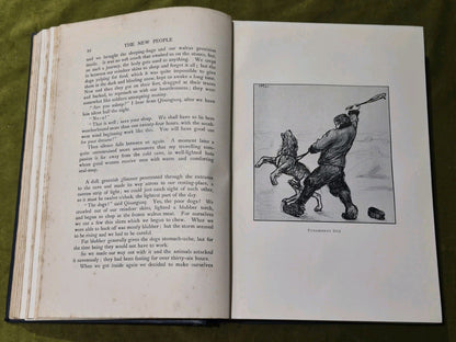 The People of the Polar North: A Record, Knud Rasmussen - 1908 Hardback5