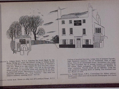 London Night And Day by Osbert Lancaster (1951 and 1952) Rebound In Leather5