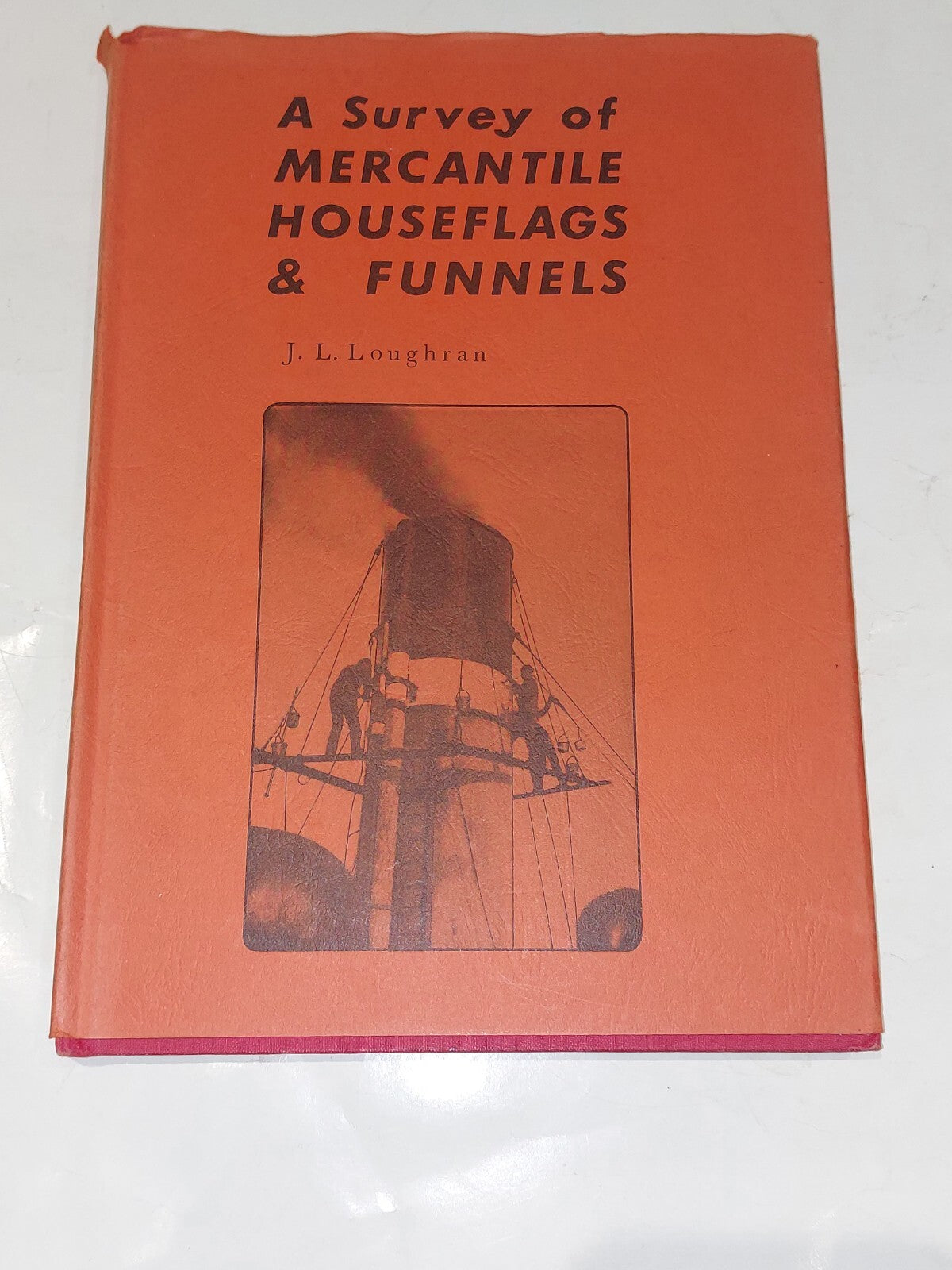 Survey of Mercantile Houseflags and Funnels, Hardcover, Waine Research Pub, 19790