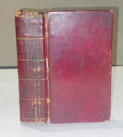 Antiquarian The Satires of Decimus Junius Juvenalis (1812) Leatherbound, Dryden0
