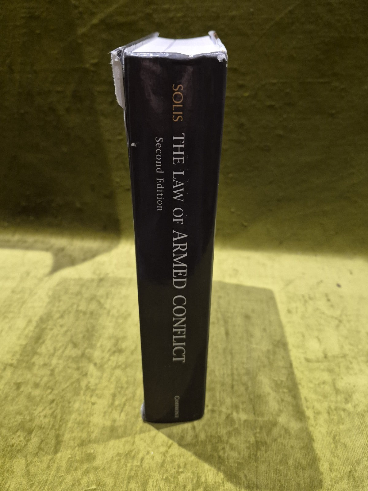 The Law of Armed Conflict By Gary D. Solis 2nd Ed (2016) [Cambridge Uni] Hb Book2