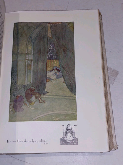 The Arabian Nights (c1938) Edmund Dulac Illustrated Hb Book With Dj 1st Edition 5