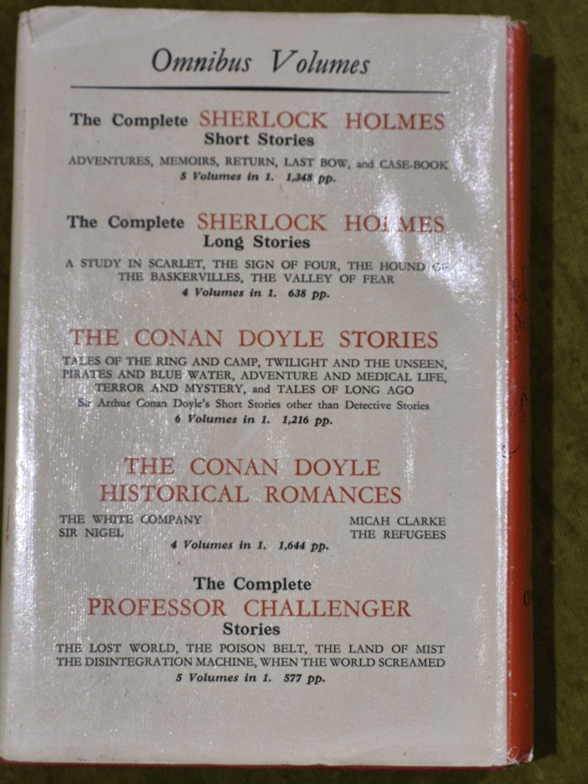 DOYLE, ARTHUR CONAN The complete Napoleonic Stories 1956 First Edition2