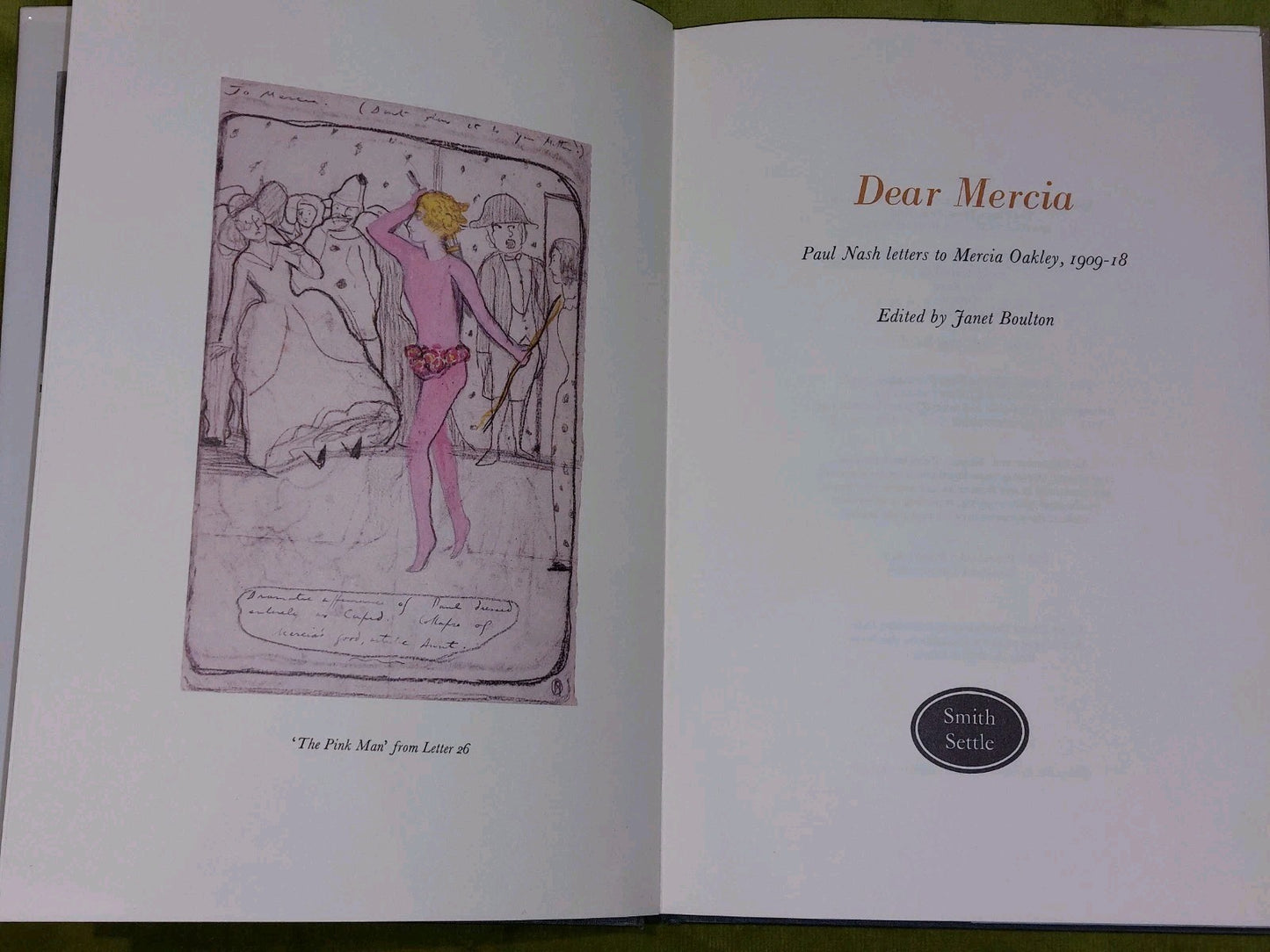 Dear Merica Paul Nash Letters To Mercia Oakley (1992) Janet Boulton Signed4