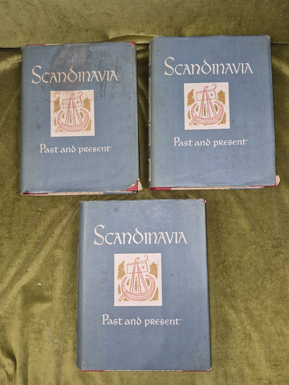 Scandinavia Past and Present 1959 ANKRONE 3 Volume Set3