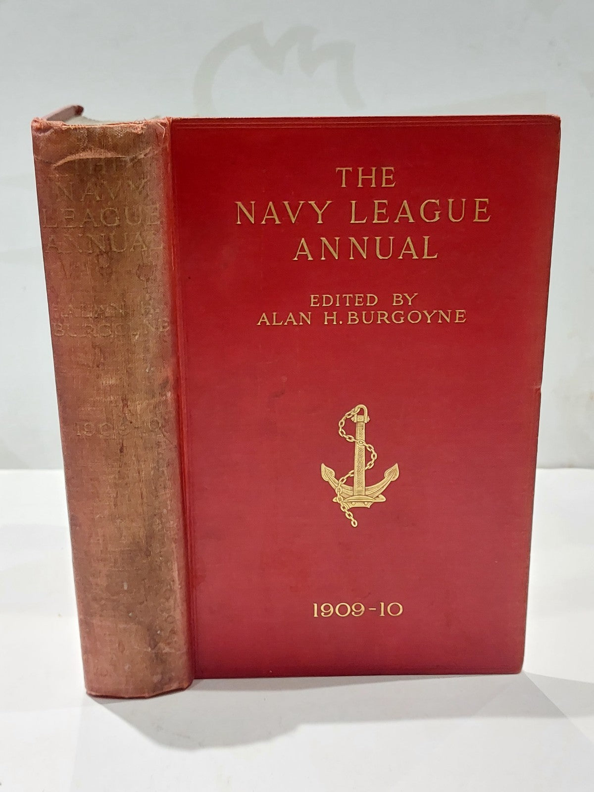 190910 Navy League Annual By Alan H. Burgoyne [John Murray] Hb Book0
