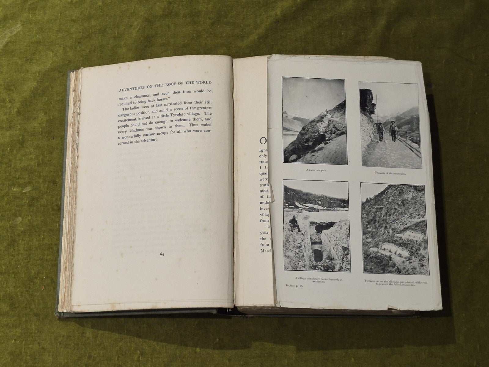 Adventures on the Roof of the World - Aubrey Le Blond , T Fisher Unwin 1904 1st5