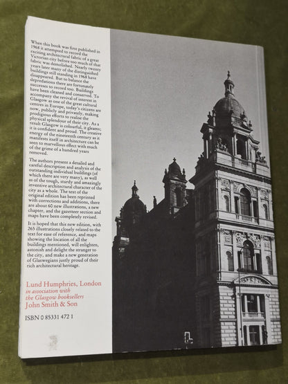 Architecture of Glasgow Andor Gomme 1987 Revised Edition Paperback 1