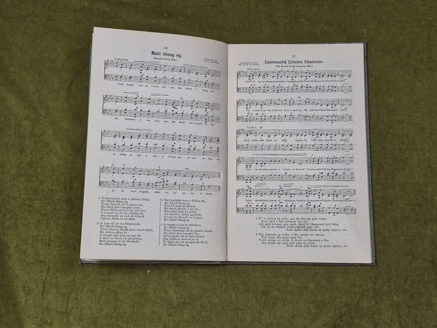 A' Choisir-Chiuil : The St. Columba Collection of Gaelic Songs est. 19004