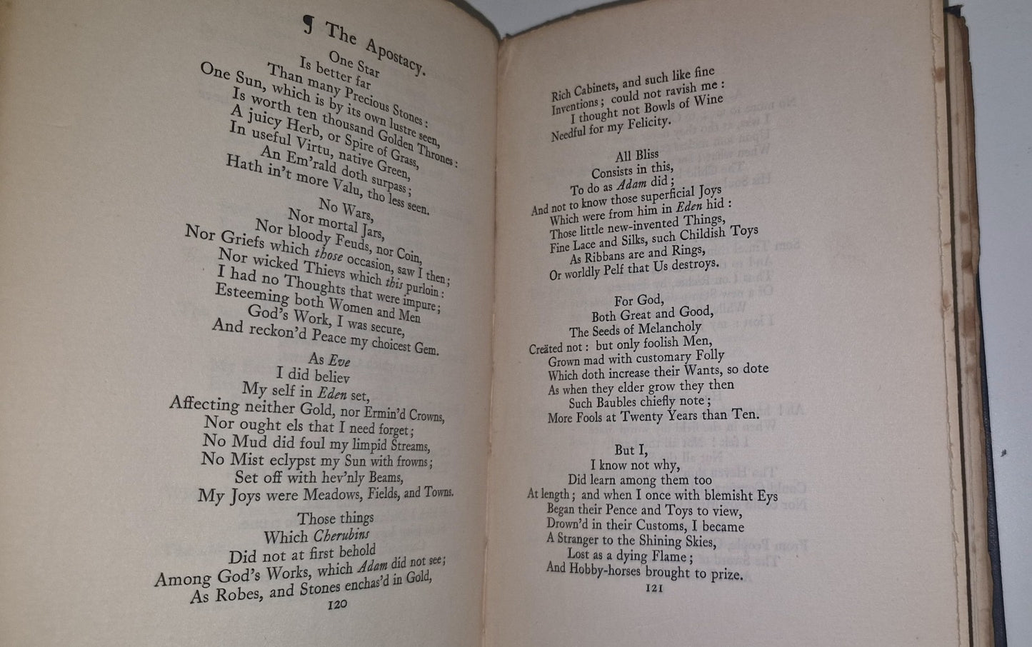 Poetical Works of Thomas Traherne (1932) [P J & A E Dobell] Hb Book9