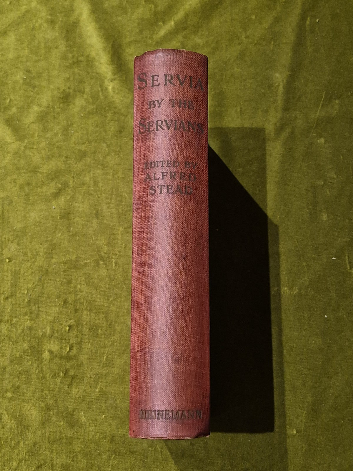 1909 SERVIA BY THE SERVIANS Customs Army Literature Education Etc SERBIA BALKANS1