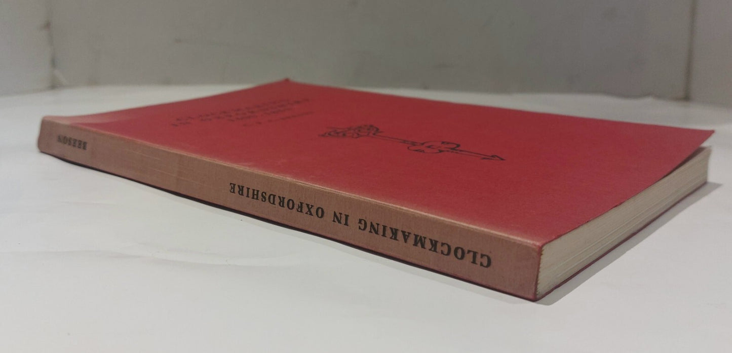 Clockmaking in Oxfordshire 1400  1850 BT C. F. C. Beeson (1962) Book11