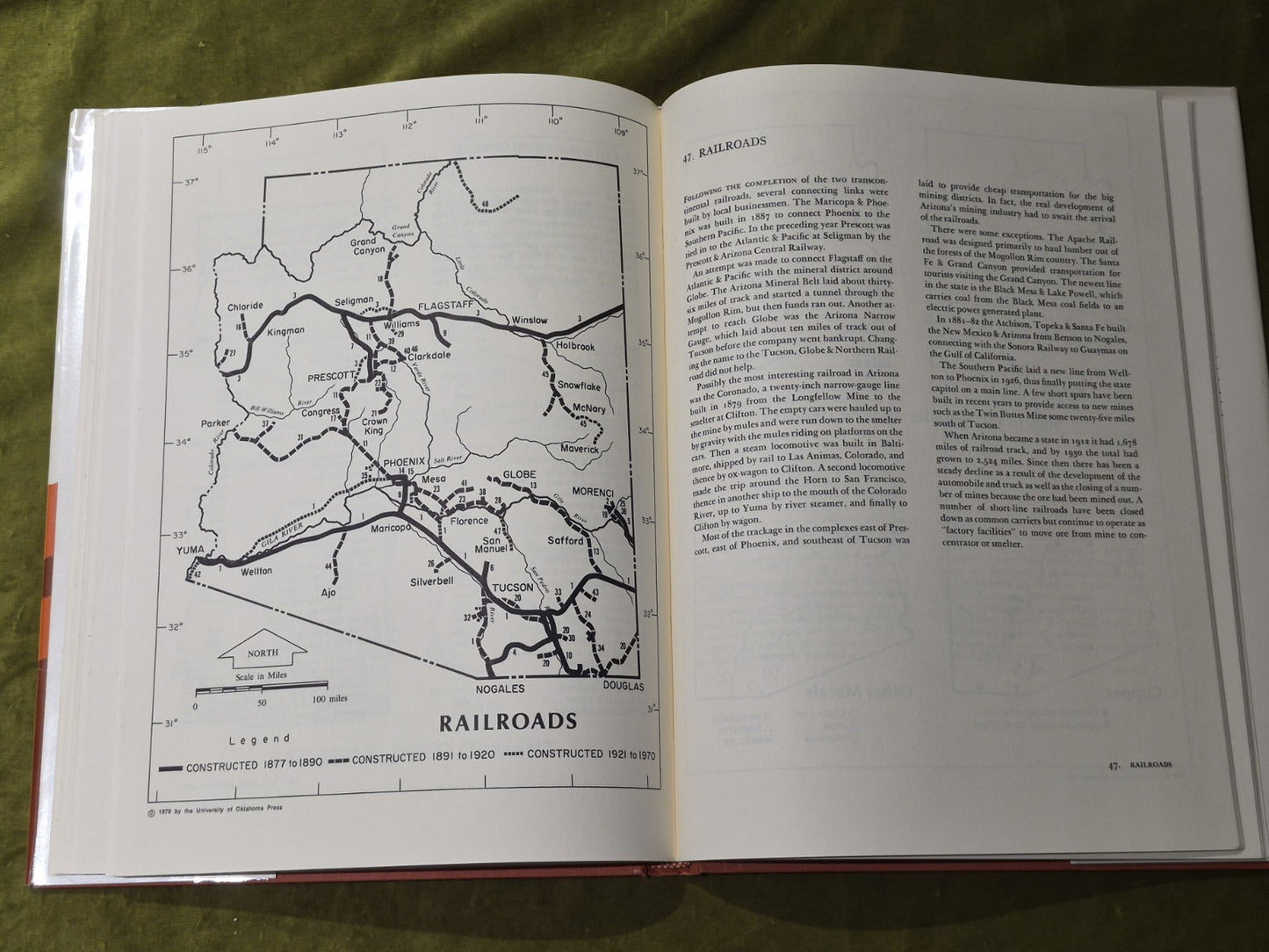 Historical Atlas of Arizona - Henry P. Walker /Don Bufkin 1979 HB DJ5