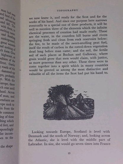 Land of Scotch History of Scotland Alastair Dunnett Limited Edition 1953 HB Book9