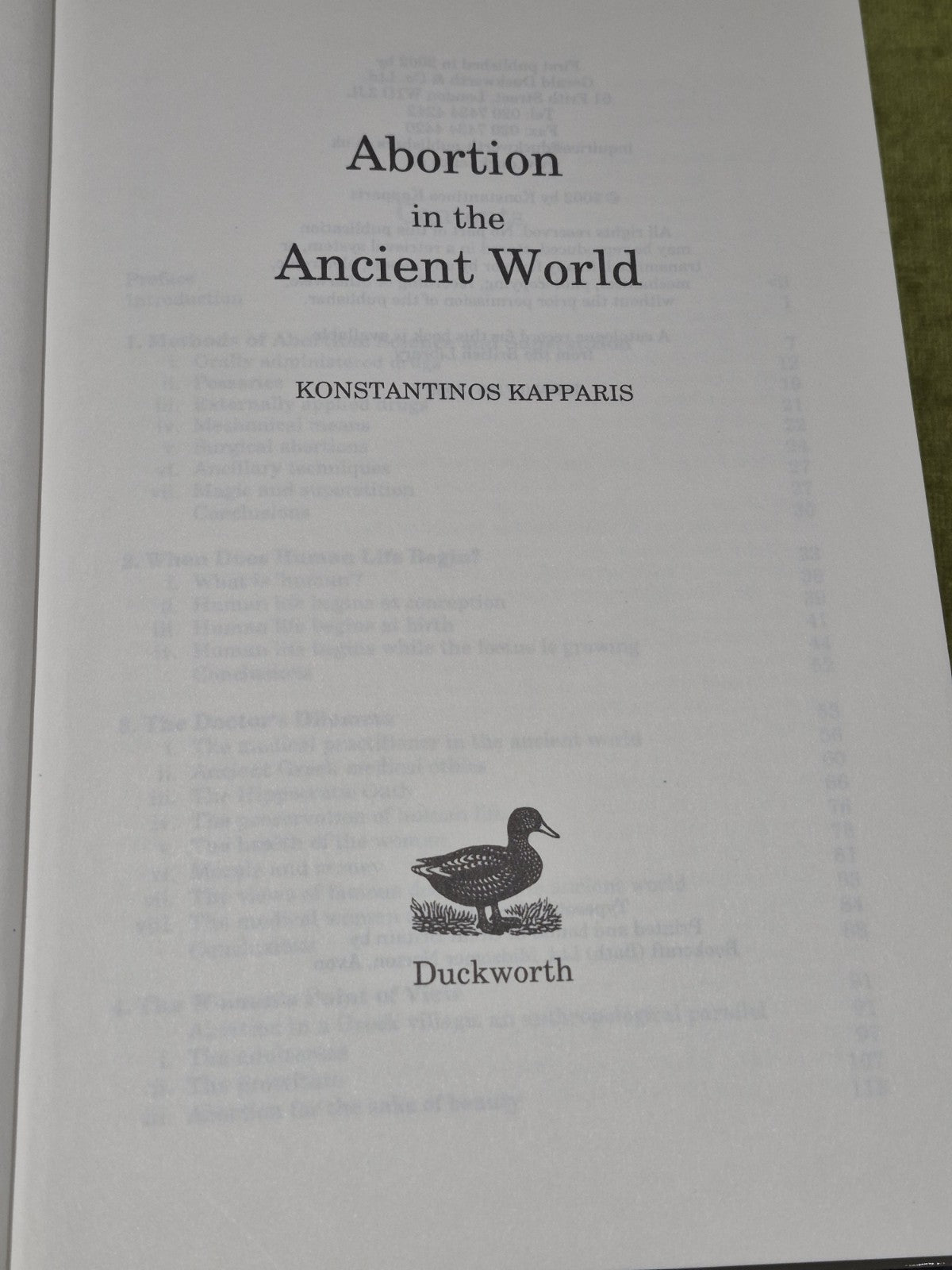 Konstantinos Kapparis  (2002) Abortion in the Ancient World4