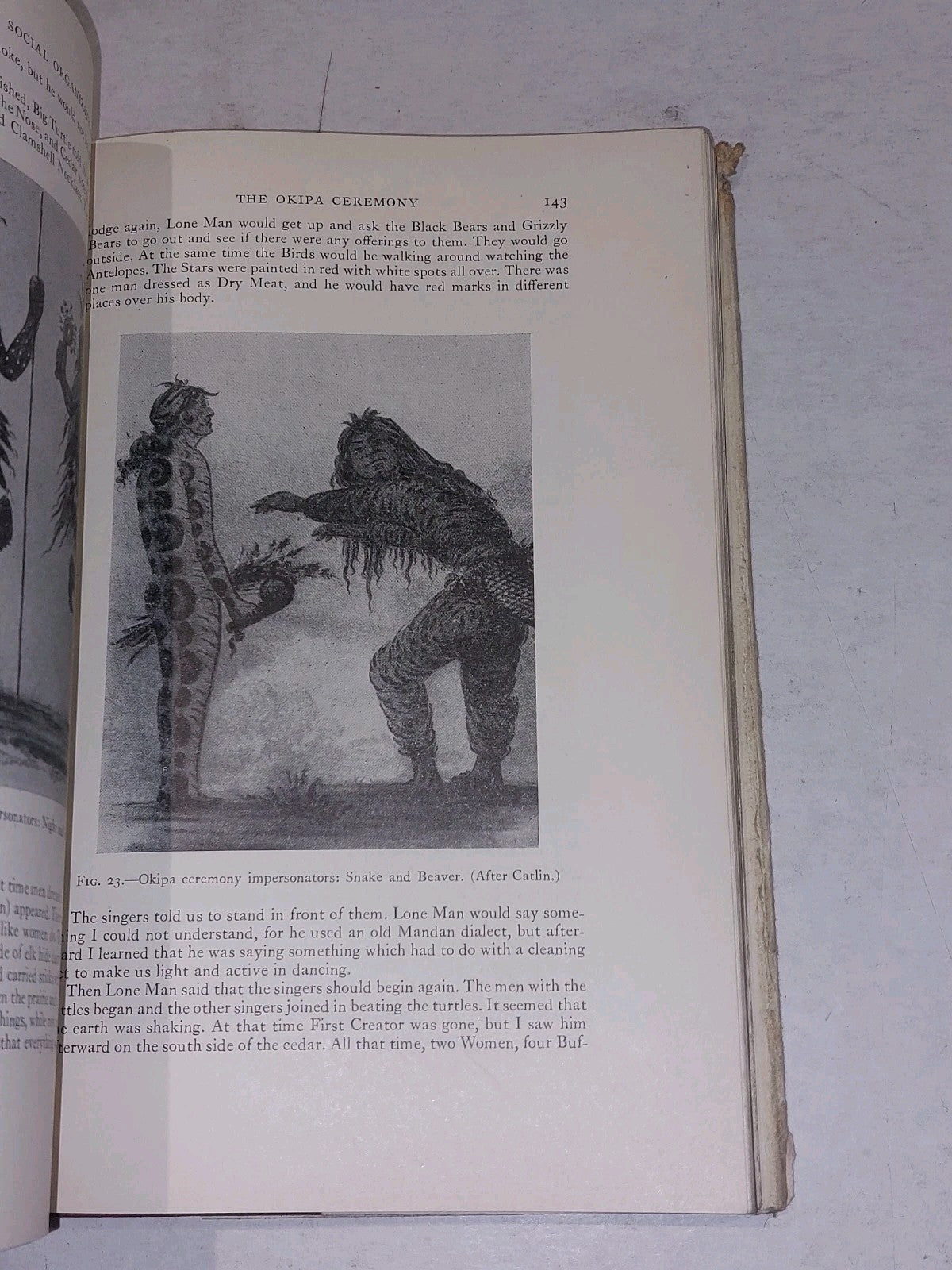 Mandan Social & Ceremonial Organization, by Alfred W. Bowers, Hb Book8