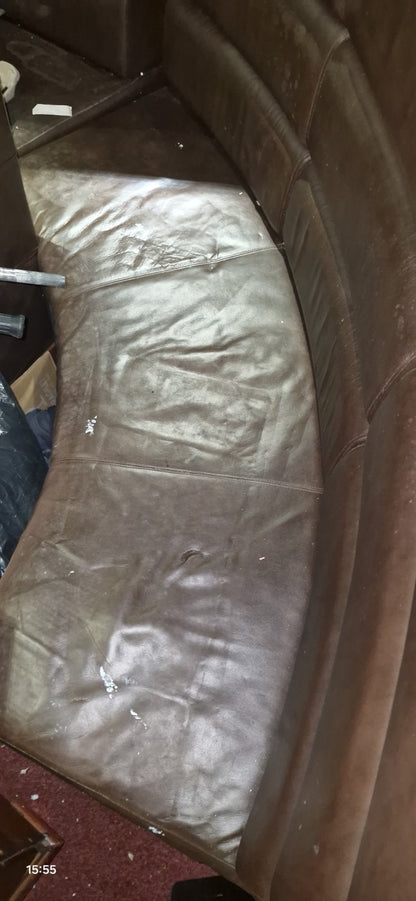 Large Semi Circular Curved Seating Area Couches Benches For Pub Cafe Restaurant6