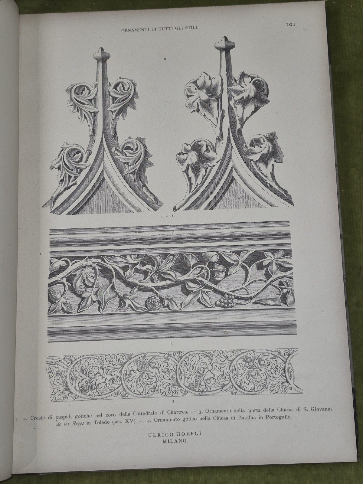 Ornamenti di tutti gli stili classificati in ordine storico 1881 Hoepli Boito5