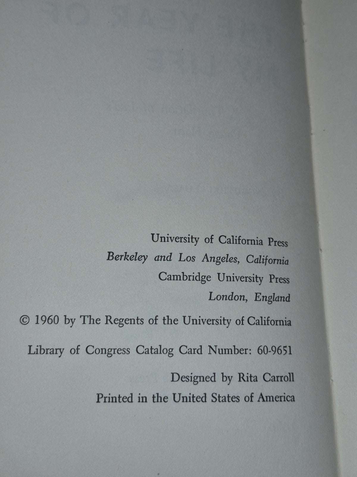 The Year of My Life Nobuki Yuasa (1960) University of California Berkley4