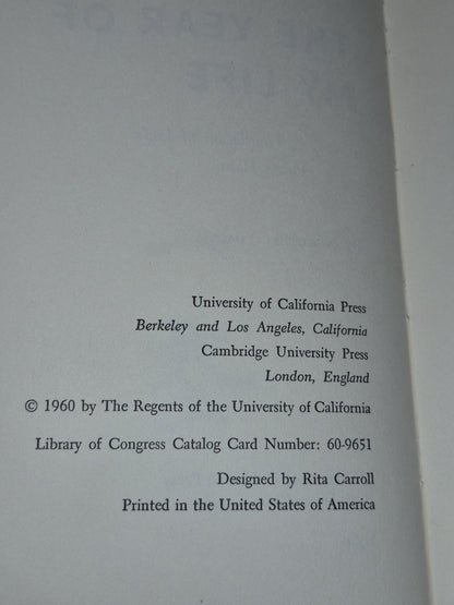 The Year of My Life Nobuki Yuasa (1960) University of California Berkley4