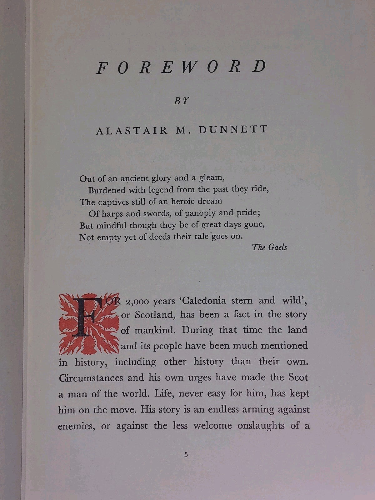 Land of Scotch History of Scotland Alastair Dunnett Limited Edition 1953 HB Book8