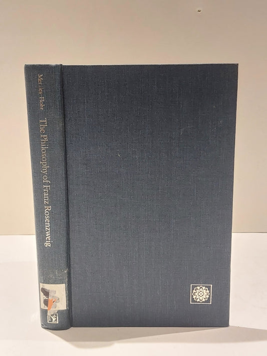 The Philosophy of Franz Rosenzweig By Paul Mendesflohr (1988) Hb Book0