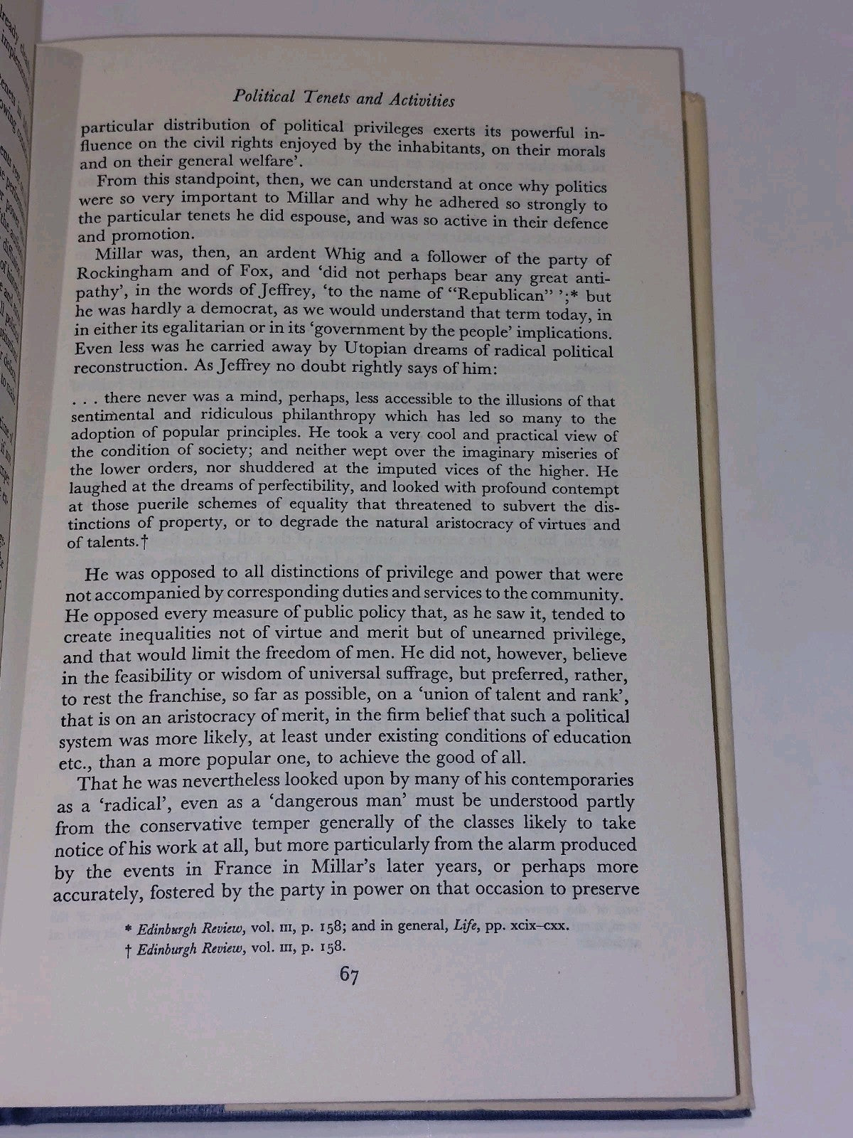 John Millar of Glasgow, 17351801 by William Lehmann (1960) hb book with dj5