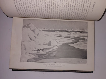 FARTHEST NORTH BY FRIDTJOF NANSEN 1898 TWO VOLUMES LEATHER BOUND 22