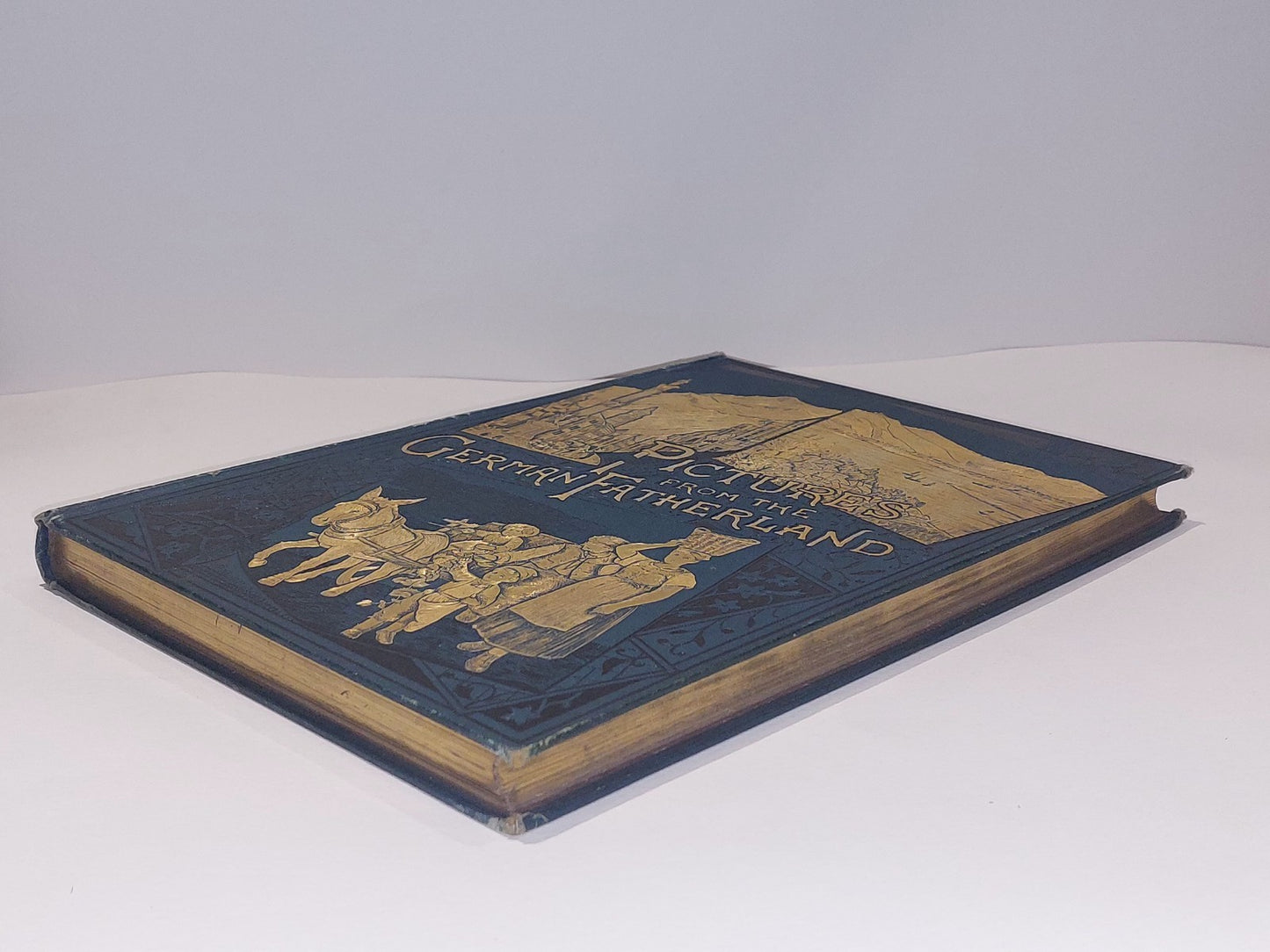 Pictures from the German Fatherland  Gilt Decorated C1910 Rev Samuel G. Green8