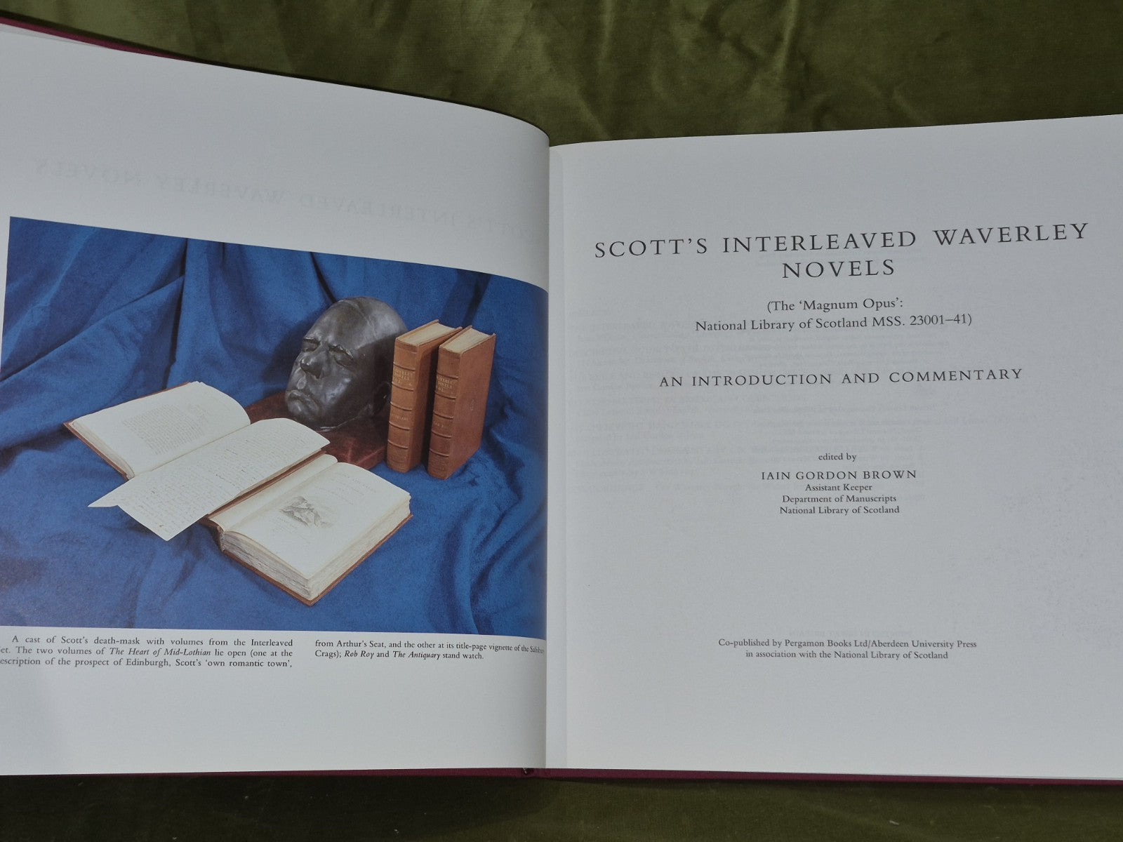 1987 Scott's Interleaved Waverley Novels (1987) Gordon Brown3