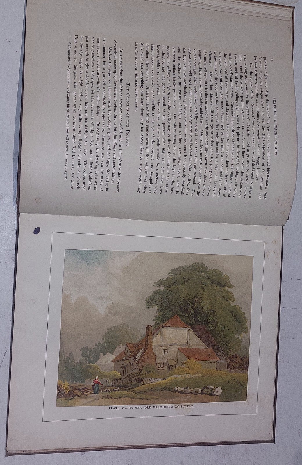 Sketches in Water Colours by Various Artists, Vere Foster's. Nine Plates 7