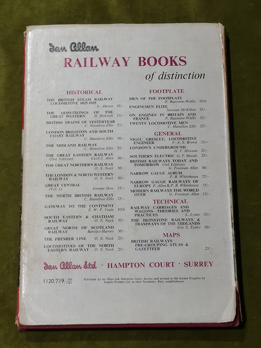 TALES OF THE GLASGOW AND SOUTH WESTERN RAILWAY by DAVID L SMITH.  Hardback.1