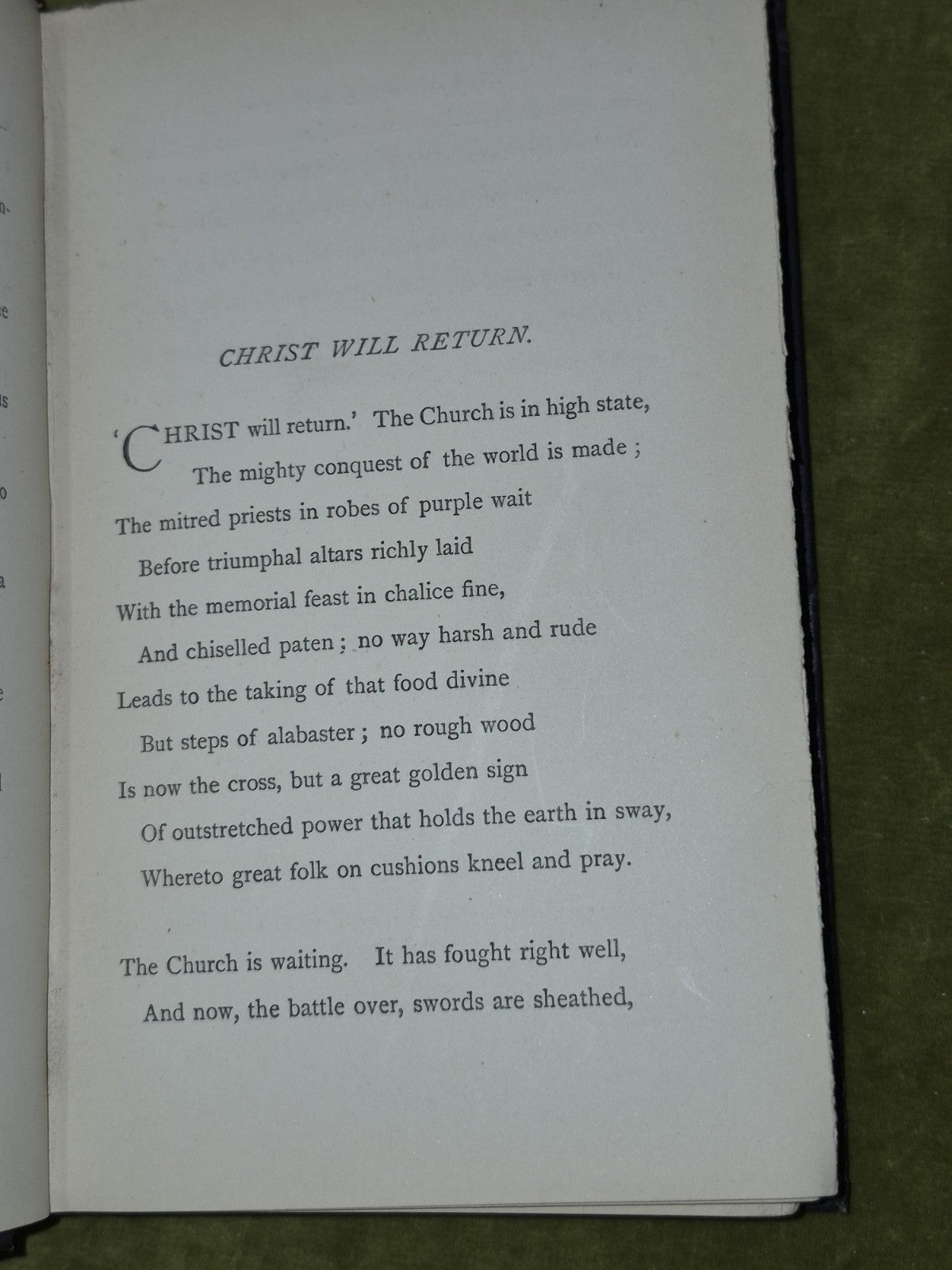 Arthur O'Shaughnessy - Songs of a Worker - First Edition - Chatto Windus - 18815