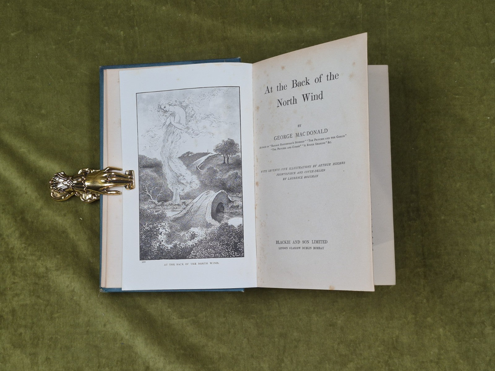 At the Back of the North Wind- George MacDonald - Blackie & Sons 18863